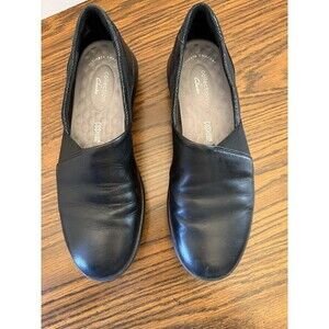 Women's Clark Kayleigh Step $53315 Size 8M Black